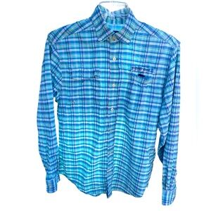 Vineyard Vines Harbor shirt men’s size small/logo/fishing/lightweight/LS/button
